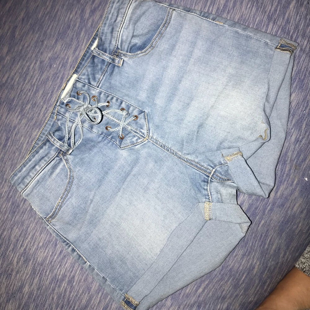 Pacsun lace up shorts
